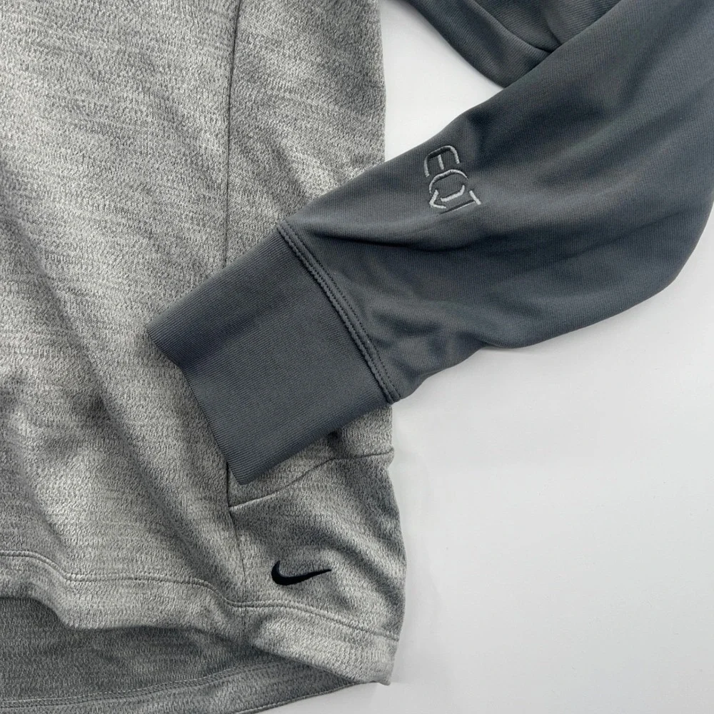 Nike Golf Dri Fit Quarter Zip Pullover‎ Athletic Jacket Women's Size L Gray